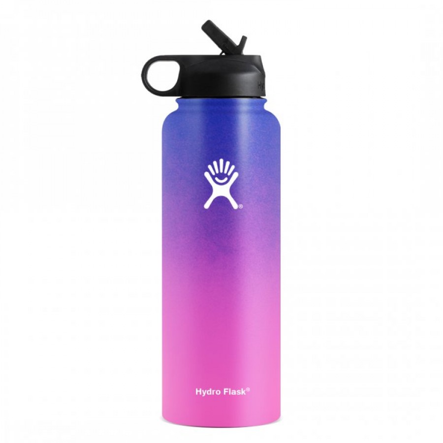 hydro flask purple and pink