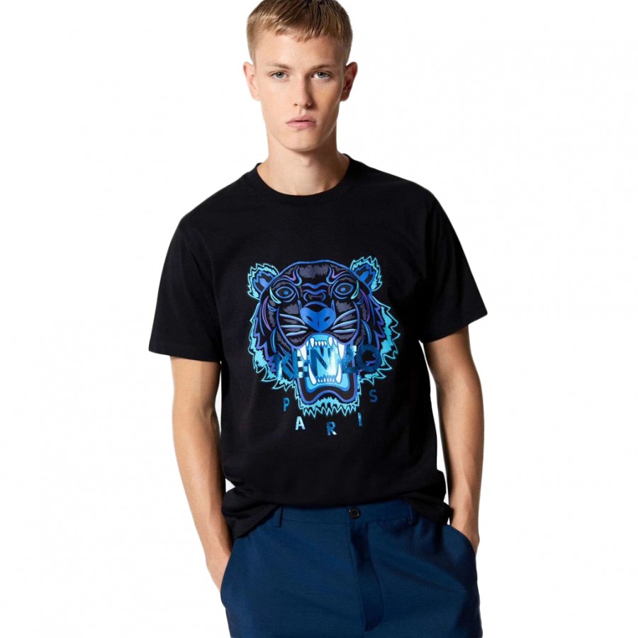 mens blue kenzo t shirt