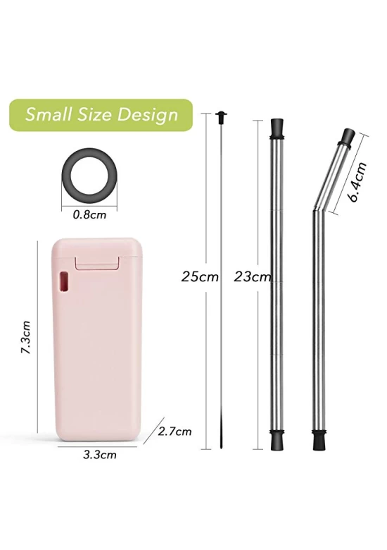FinalStraw Stainless Steel Reusable Collapsible Straw 