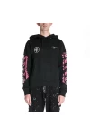 Off-White Mens Black Diag Stencil Hoodie