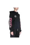 Off-White Mens Black Diag Stencil Hoodie